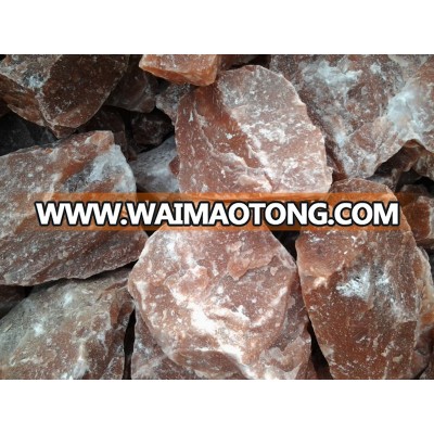 100% Purity Natural Red Crystal Himalayan Rock Salt Lumps