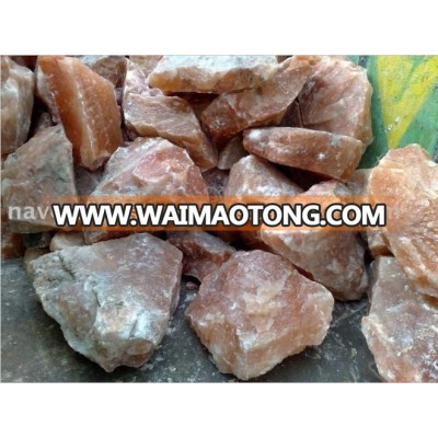 Raw Solid Lump Natural Crystal Red Himalayan Rock Salt