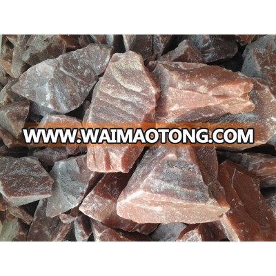 100% Purity Natural Red Crystal Himalayan Rock Salt Lumps